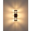 Globo Hayes Wandleuchte Bronze, 2-flammig