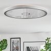 Simonstorp Deckenleuchte LED Silber, Weiß, 1-flammig