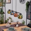 Koyoto Pendelleuchte Glas 15 cm Blau, Grün, Kupferfarben, 4-flammig