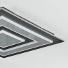 Lidor Deckenleuchte LED Schwarz, 1-flammig