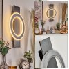 Lidor Wandleuchte LED Schwarz, 1-flammig