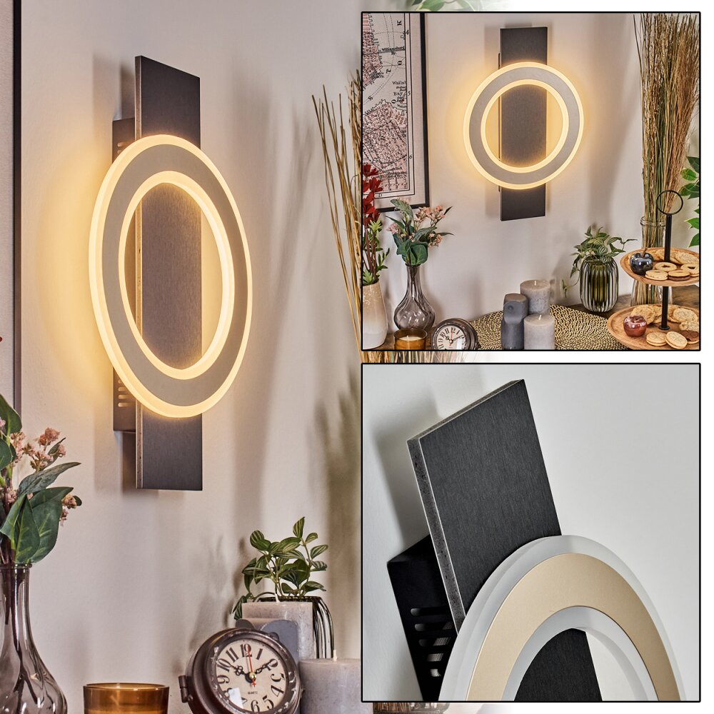 Lidor Wandleuchte LED Schwarz, 1-flammig main product photo