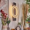 Lidor Wandleuchte LED Schwarz, 1-flammig