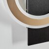 Lidor Wandleuchte LED Schwarz, 1-flammig