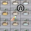 Omaro Deckenpanel LED Nickel-Matt, 1-flammig