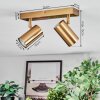 Javel Deckenleuchte Gold, 2-flammig