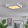 Omaro Deckenpanel LED Weiß, 1-flammig