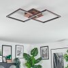 Brina Deckenleuchte LED Braun, 1-flammig