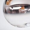 Chehalis Deckenleuchte Glas 12 cm Bernsteinfarben, Klar, Rauchfarben, 5-flammig