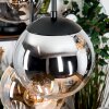 Gastor Hängeleuchte Glas 20 cm Schwarz, 6-flammig