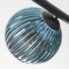 Koyoto Deckenleuchte Glas 15 cm Blau, Grün, Kupferfarben, 5-flammig