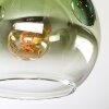 Koyoto Deckenleuchte Glas 15 cm Blau, Gold, Grün, Klar, 5-flammig