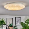Peran Deckenleuchte LED Weiß, 1-flammig, Farbwechsler