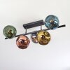 Ripoll Deckenleuchte Glas 15 cm Blau, Chrom, Gold, Grün, Kupferfarben, Rauchfarben, 5-flammig