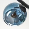 Koyoto Deckenleuchte Glas 15 cm Blau, Grün, Kupferfarben, 5-flammig