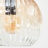Ripoll Deckenleuchte Glas 15 cm Bernsteinfarben, Klar, Rauchfarben, 6-flammig