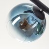 Koyoto Deckenleuchte Glas 15 cm Blau, Grün, Klar, Kupferfarben, 5-flammig