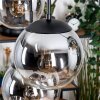 Gastor Hängeleuchte Glas 20 cm Schwarz, 6-flammig