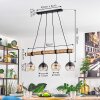 Koyoto Pendelleuchte Glas 15 cm Naturfarben, Schwarz, 4-flammig Koyoto Pendelleuchte Glas 15 cm Naturfarben, Schwarz, 4-flammig