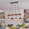 Koyoto Pendelleuchte Glas 15 cm Naturfarben, Schwarz, 4-flammig Koyoto Pendelleuchte Glas 15 cm Naturfarben, Schwarz, 4-flammig