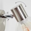 Saire Wandleuchte Chrom, Nickel-Matt, 1-flammig