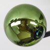 Gastor Deckenleuchte Glas 15 cm Blau, Grün, Kupferfarben, 5-flammig