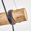 Koyoto Pendelleuchte Glas 15 cm Naturfarben, Schwarz, 3-flammig