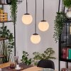 Gastor Hängeleuchte Glas 15 cm Weiß, 3-flammig