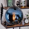 Gastor Hängeleuchte Glas 15 cm Blau, Grün, Kupferfarben, 3-flammig