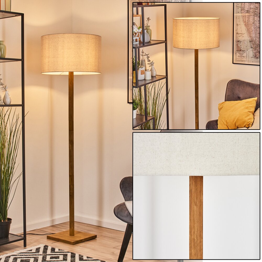 Flemming Stehleuchte 50 cm Naturfarben, 1-flammig main product photo
