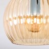 Koyoto Deckenleuchte Glas 15 cm Bernsteinfarben, 2-flammig