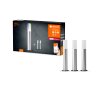 LEDVANCE SMART+ Wegeleuchte Set Grau, 3-flammig