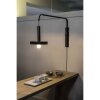 Faro Barcelona Whizz Wandleuchte Schwarz, 1-flammig