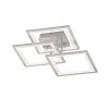Wofi Leuchten MODESTO Deckenleuchte LED Silber, 3-flammig