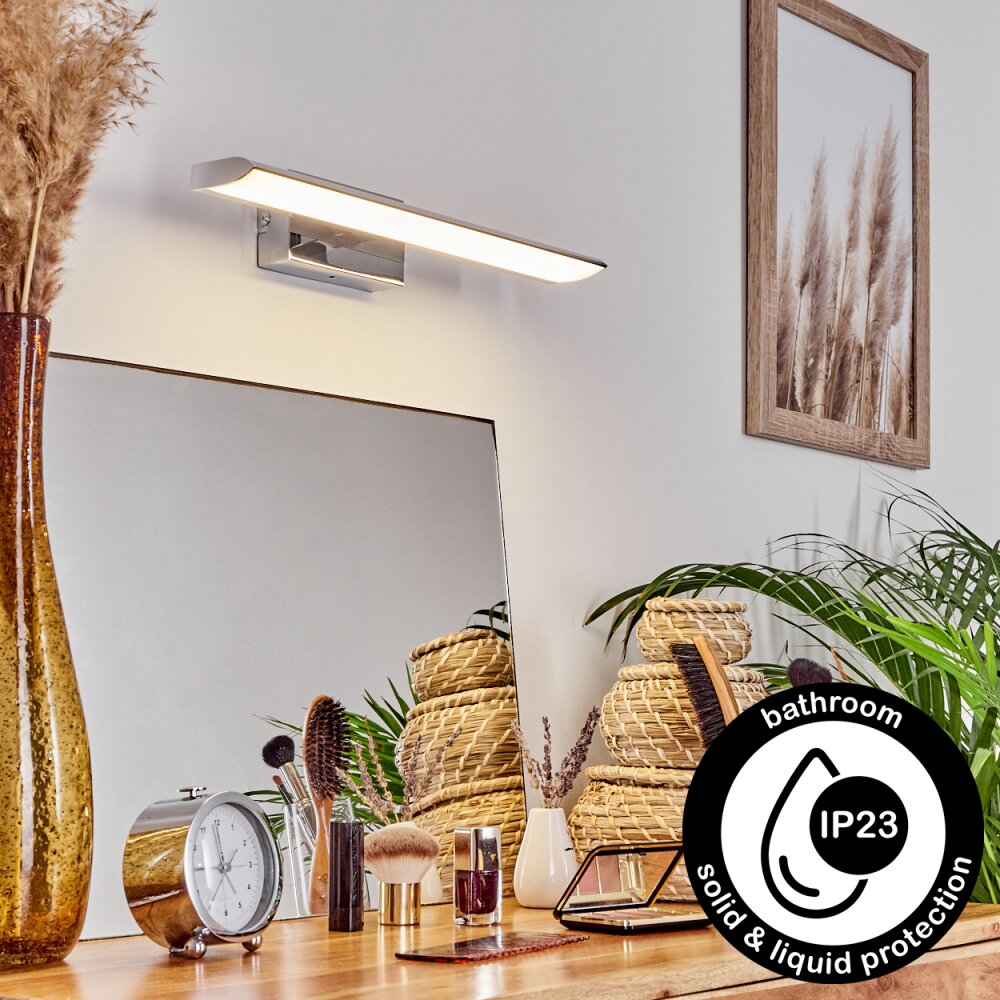 Morges Spiegelleuchte LED Chrom, Weiß, 1-flammig main product photo