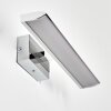 Morges Spiegelleuchte LED Chrom, Weiß, 1-flammig