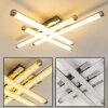 Deckenleuchte Iskut LED Chrom, 4-flammig