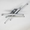 Deckenleuchte Iskut LED Chrom, 4-flammig