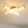 Deckenleuchte Iskut LED Chrom, 4-flammig