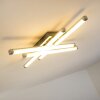Deckenleuchte Iskut LED Chrom, 4-flammig