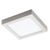 Eglo FUEVA Deckenleuchte LED Nickel-Matt, 1-flammig