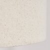 Flemming Stehleuchte 50 cm Naturfarben, Schwarz, 1-flammig