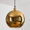 Koyoto Hängeleuchte Glas 30 cm Gold, 1-flammig