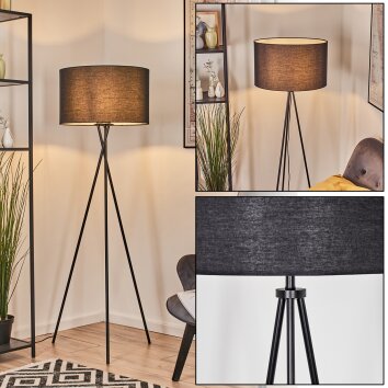 Flemming Stehleuchte 50 cm Schwarz, 1-flammig Flemming Stehleuchte 50 cm Schwarz, 1-flammig