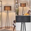 Flemming Stehleuchte 50 cm Schwarz, 1-flammig