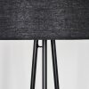 Flemming Stehleuchte 50 cm Schwarz, 1-flammig