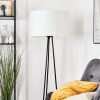 Flemming Stehleuchte 50 cm Schwarz, 1-flammig