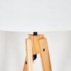 Flemming Stehleuchte 50 cm Naturfarben, Schwarz, 1-flammig