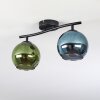 Koyoto Deckenleuchte Glas 15 cm Blau, Grün, 2-flammig