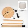 Flemming Stehleuchte 50 cm Naturfarben, 1-flammig